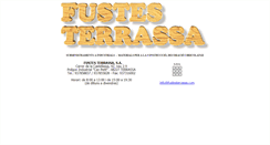 Desktop Screenshot of fustesterrassa.com